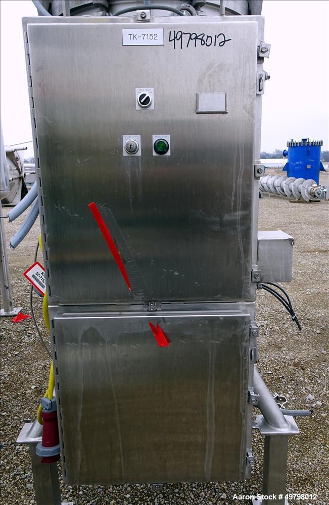 Used Precision Stainless Reactor, 400 Liter (105 Gallon), 316L Stainless Steel