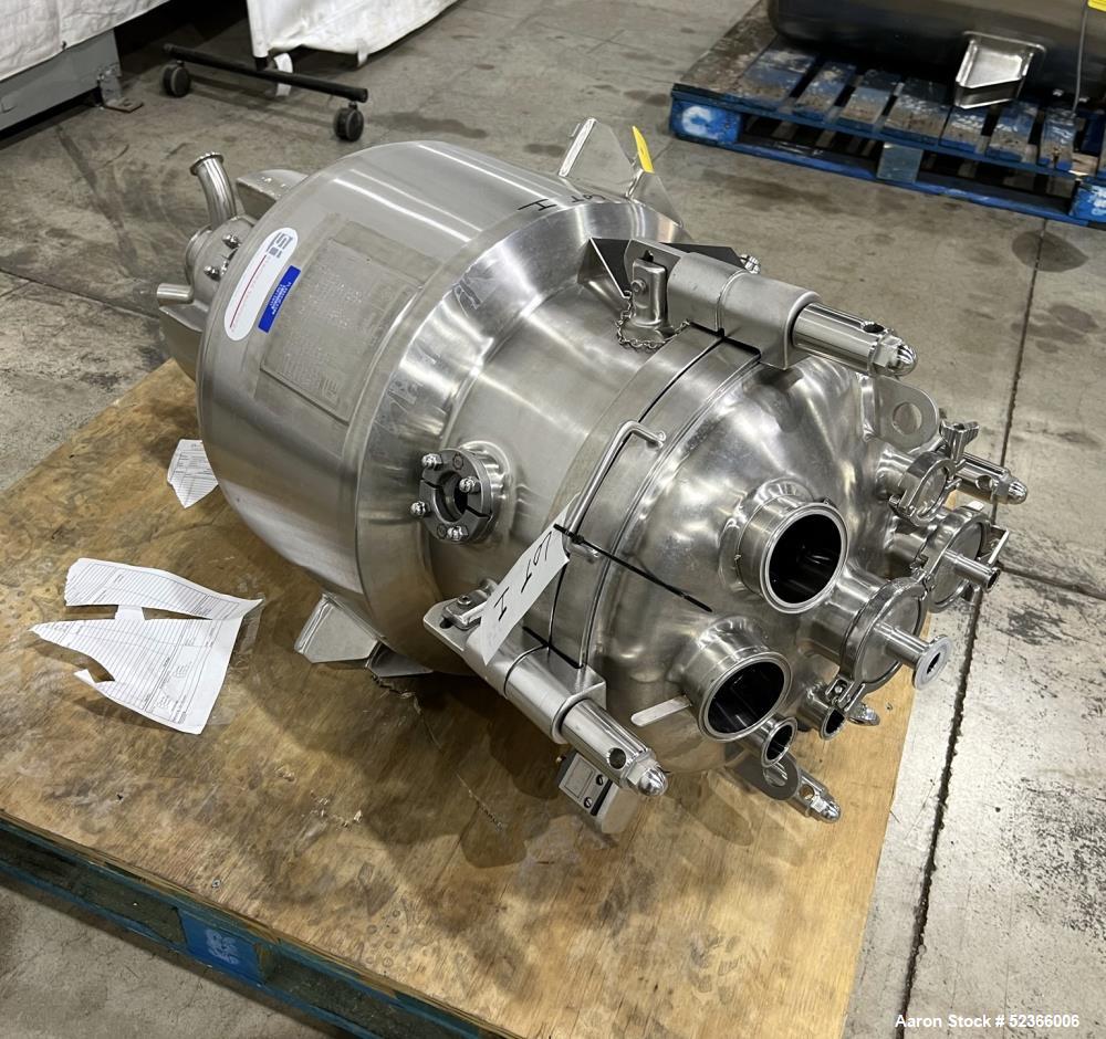 Used 60 Liter capacity Precision Stainless Reactor, 316L Stainless Steel