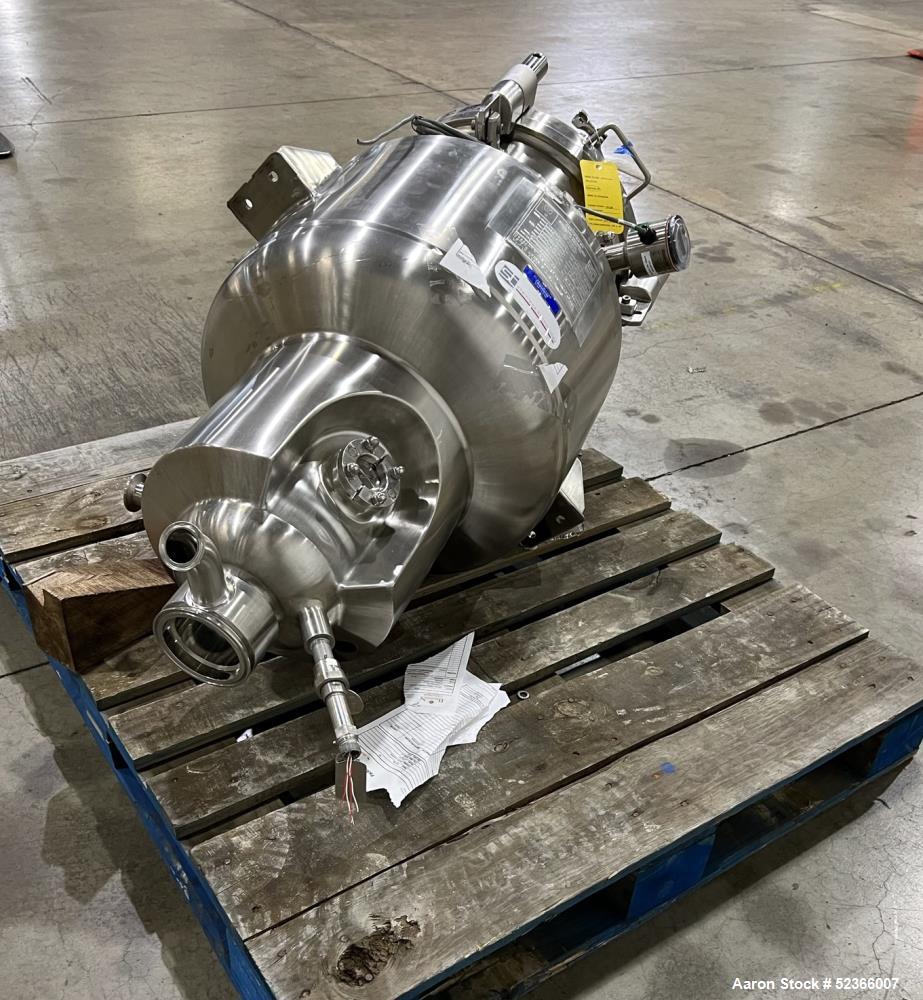 Used Precision Stainless Reactor, 60 Liter capacity, 316L Stainless Steel, Vertical