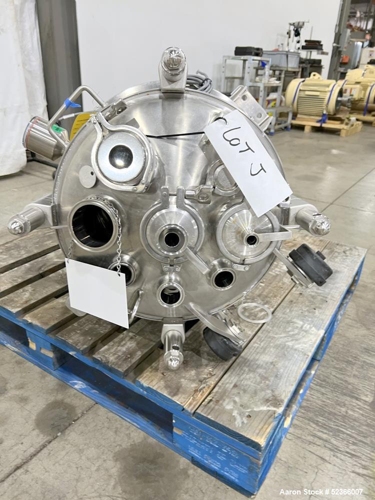 Used Precision Stainless Reactor, 60 Liter capacity, 316L Stainless Steel, Vertical