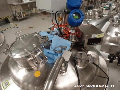 Precision Stainless Inc. 316L Stainless Steel Reactor, 250-Liter (65 Gallon)
