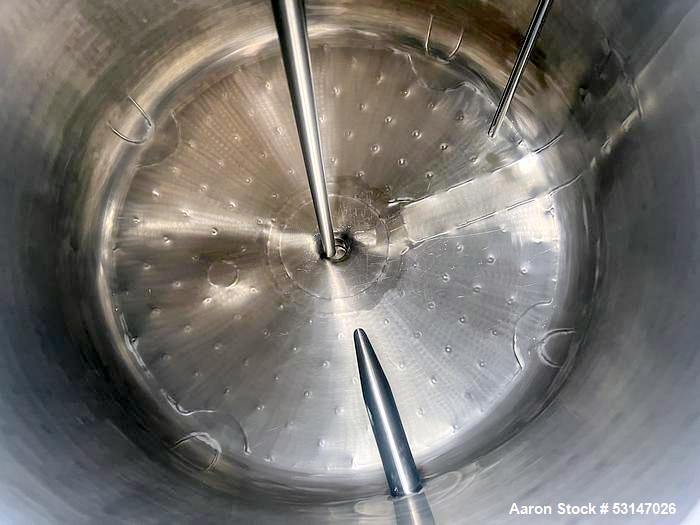 Precision Stainless 300 Liter (80 Gallon) 316L Stainless Steel Reactor Vessel.