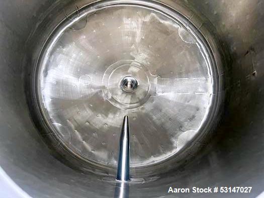 Precision Stainless 150 Liter (40 Gallon) 316L Stainless Steel Reactor Vessel.