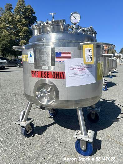 Precision Stainless Reactor 150 Liter (40 Gallon) 316L Stainless Steel Vessel