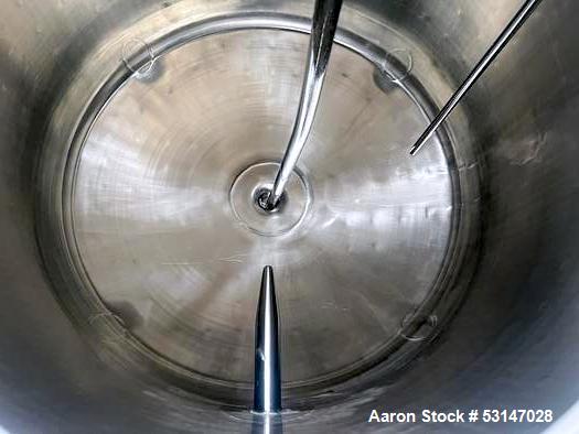 Precision Stainless 150 Liter (40 Gallon) 316L Stainless Steel Reactor Vessel.