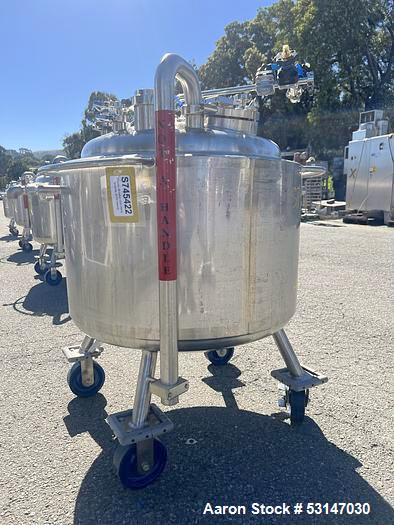 Precision Stainless Reactor 150 Liter (40 Gallon) 316L Stainless Steel Vessel