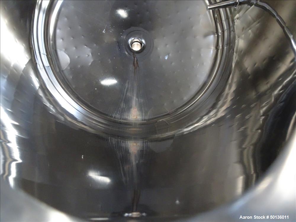 Used Precision Stainless Reactor, Approximate 150 Gallon, 316L Stainless Steel