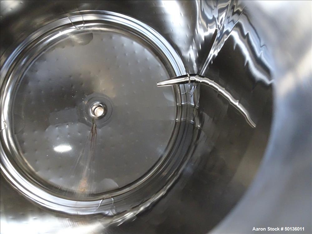 Used Precision Stainless Reactor, Approximate 150 Gallon, 316L Stainless Steel