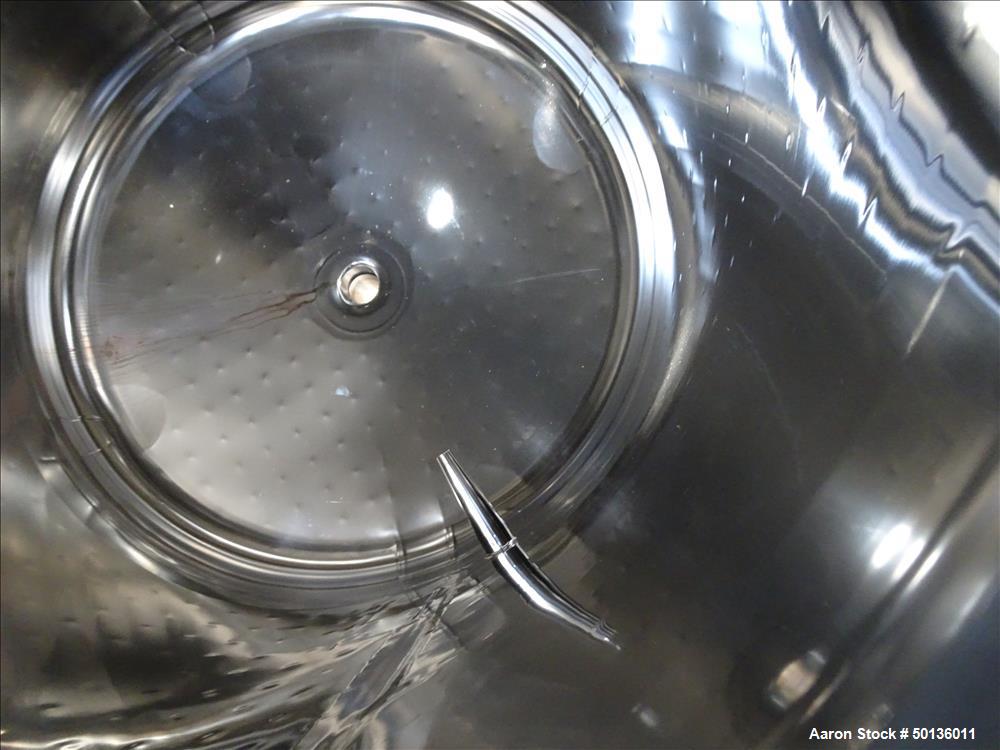 Used Precision Stainless Reactor, Approximate 150 Gallon, 316L Stainless Steel