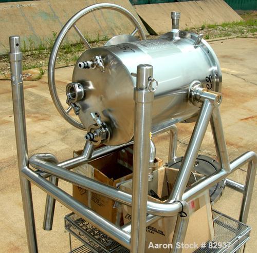 Used- Precision Stainless Steel Reactor, 17 Liter (4.49 Gallon)