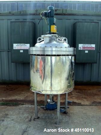 Used- Stainless Service Ltd. Reactor, Approximately 93 gallons