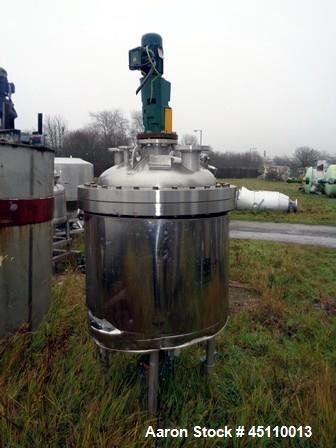 Used- Stainless Service Ltd. Reactor, Approximately 93 gallons