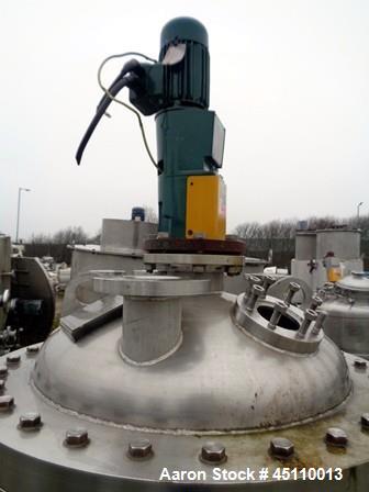 Used- Stainless Service Ltd. Reactor, Approximately 93 gallons