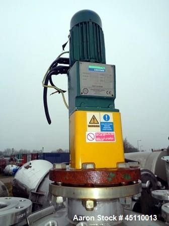 Used Stainless Service Ltd. Reactor, Approximately 93 gallons
