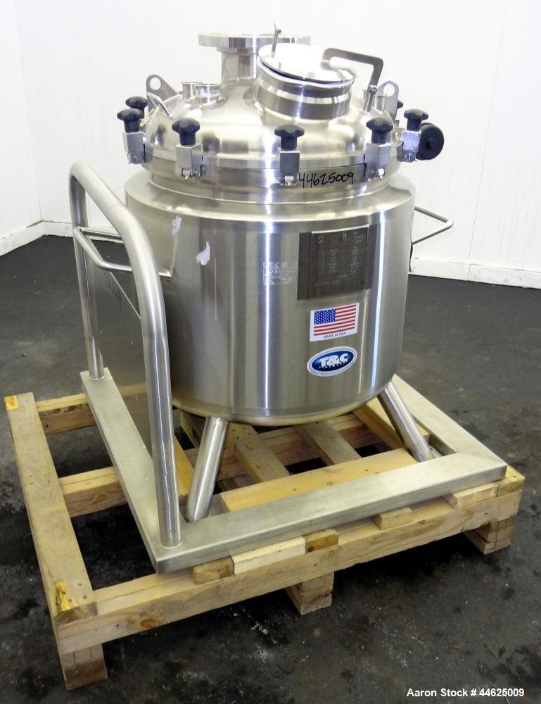 Used- T&C Stainless Reactor, 150 Liter (39 Gallon)