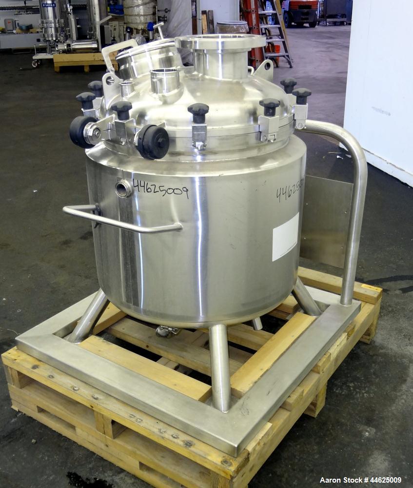 Used- T&C Stainless Reactor, 150 Liter (39 Gallon)