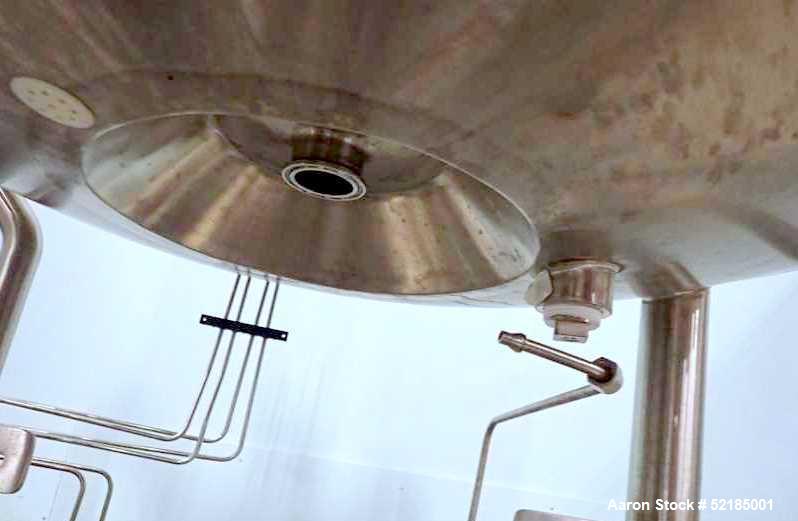 Used T & C Stainless 350 Liter (92.5 Gal) Reactor, 316L Stainless Steel, Vertic