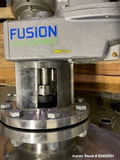 Used T&C Agitated Reactor, 150 Gallon, 316 L Stainless steel.