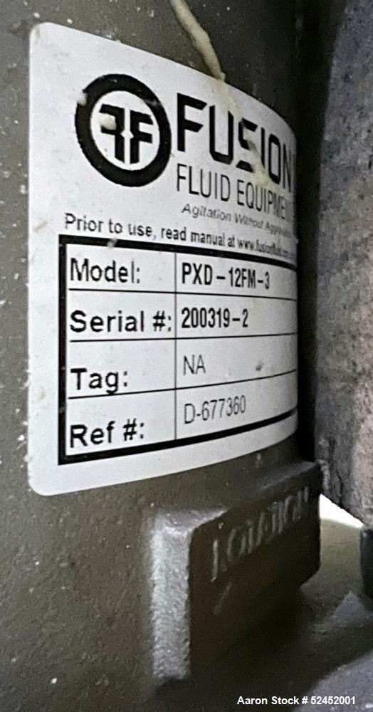 Used T&C Agitated Reactor, 150 Gallon, 316 L Stainless steel.