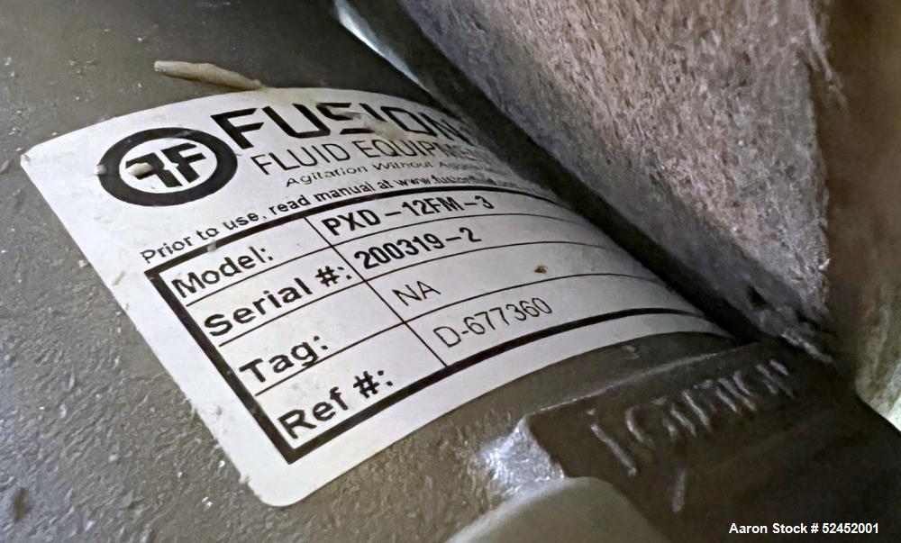 Used T&C Agitated Reactor, 150 Gallon, 316 L Stainless steel.