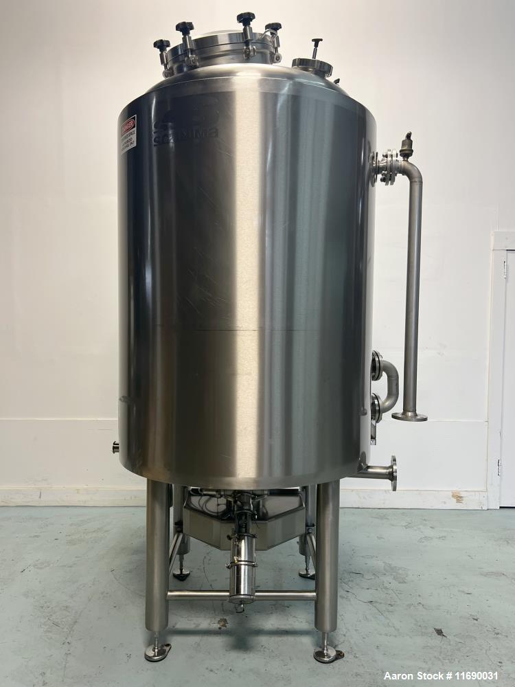 Used Tetra Pak (Scanima) STM-1250V Aseptic Mixing Reactor | 1,500L High Shear Vacuum Vessel
