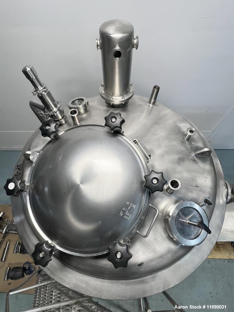 Used Tetra Pak (Scanima) STM-1250V Aseptic Mixing Reactor | 1,500L High Shear Vacuum Vessel