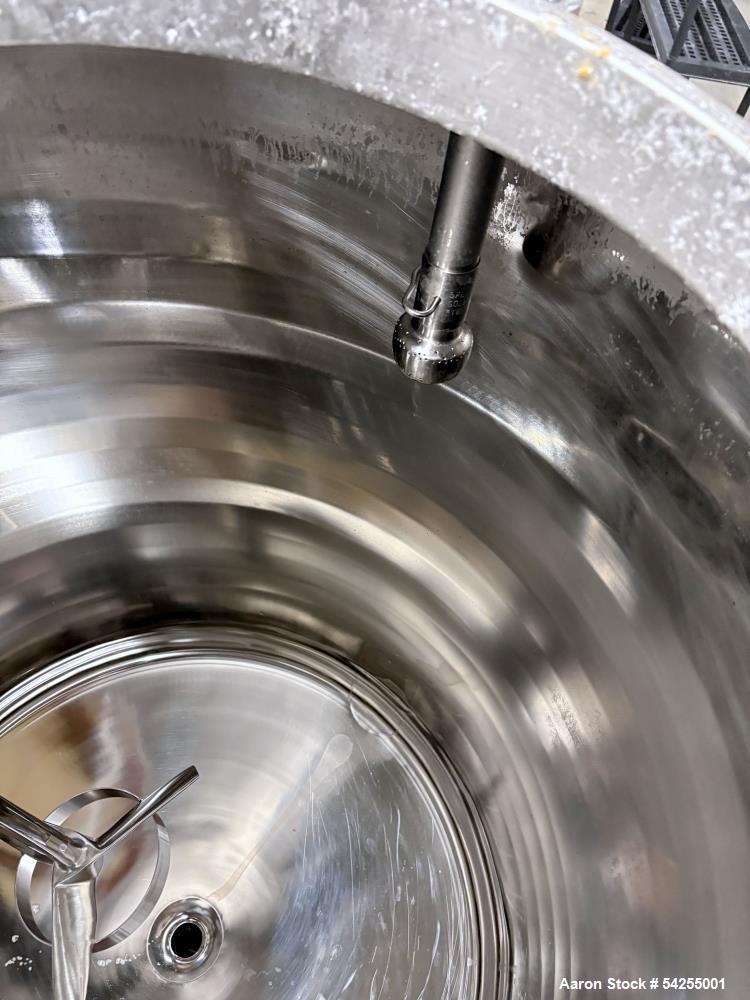 Used Walker 316L Stainless Steel Reactor, Model SP | 800L (211 Gal) | 50 psig | Agitated & Jacketed | NB#1646