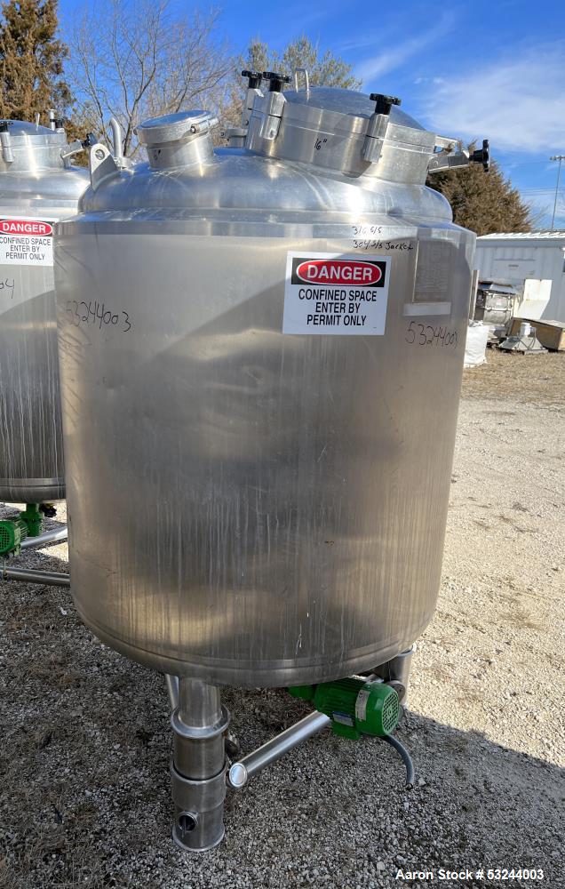 Walker Stainless 265 Gallons Reactor