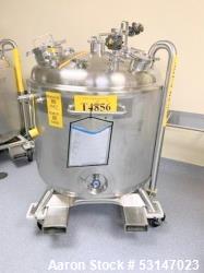 Precision Stainless 600 Liter (158 Gallon) 316L Stainless Steel Reactor Vessel.