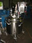 Used 60 Gallon Vertical Jacketed Dual Agitated Reactor