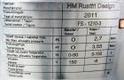 Used HM Rustfri Design Tank Combination