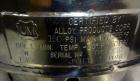 Used Alloy Products Reactor, 30 Liters (7.9 Gallons)