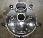 Used Alloy Products 30 Gallon Pressure Vessel / Mix Tank, Stainless Steel, Vertical. Approximate 18