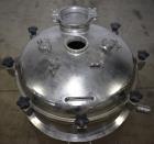 Used Alloy Products 60 Gallon Pressure Vessel / Mix Tank, Stainless Steel, Vertical. Approximate 24