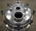Used Alloy Products 60 Gallon Pressure Vessel / Mix Tank, Stainless Steel, Vertical. Approximate 24