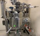 Used Apache Stainless, 53 gallon / 200 Liter, Stainless steel Reactor. AP5, Model 19077 with (2) Holland Applied Technologies, Heating discharge Sets, Includes BEKA Associates LTD. Tachometer. Model ...