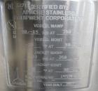 Buy Used Apache Stainless Agitated Reactor – 200 Liter, 316/304 SS, Vertical
