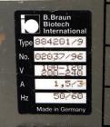 Used- B. Braun Biostat C-DCU Sterilizable-In-Place (SIP) Fermenter / BioReactor