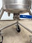 Used B and G Machine Reactor, Approximate 15 Gallon, 316L Stainless Steel, Vertical. Approximate 14