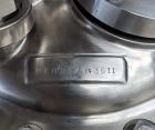 Used B and G Machine Reactor, Approximate 15 Gallon, 316L Stainless Steel, Vertical. Approximate 14
