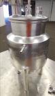 Used 316 Stainless Steel Vertical DCI Reactor, 3 Liter (0.79 Gallon)