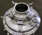 Used DCI Reactor, 68.6 Gallons (260 Liter), 316L Stainless Steel, Vertical.