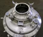 Used- DCI Reactor, 68.6 Gallons (260 Liter), 316L Stainless Steel, Vertical.