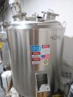 Used DCI Reactor, 200 Gallon, 316 Stainless Steel, Vertical. Approximate 36