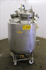 Used- Letco Inc. Reactor, 100 Gallons, 316L Stainless Steel, Vertical.