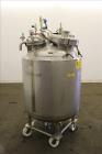 Used- Letco Inc. Reactor, 100 Gallons, 316L Stainless Steel, Vertical.