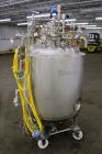 Used- Letco Inc. Reactor, 100 Gallons, 316L Stainless Steel, Vertical.