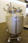 Used- Letco Inc. Reactor, 100 Gallons, 316L Stainless Steel, Vertical.