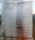 Used Precision Stainless Reactor, 330 Liter (87 Gallon)