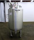Used- Precision Stainless Reactor, 500 Liter (132.08 Gallon)